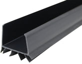 Loxcreen CF20645 Seal Door Under, 36 in L, Vinyl, Black